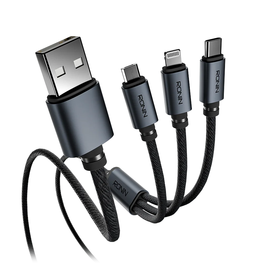Ronin Smash 3-in-1 Heavy Duty Cable